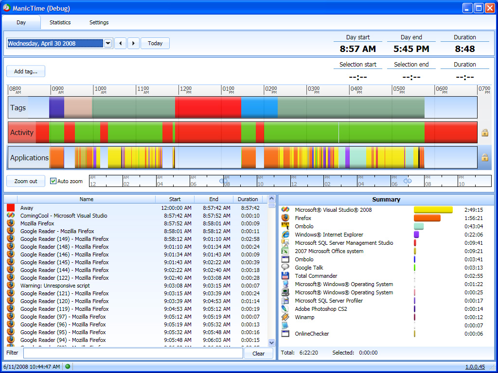 Manictime Professional 認定販売サイト 時間管理 Worldsoft