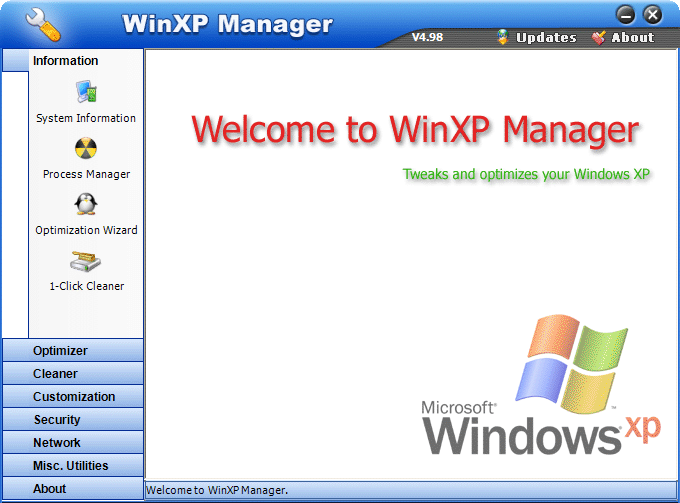 WinXP Manager Full Version