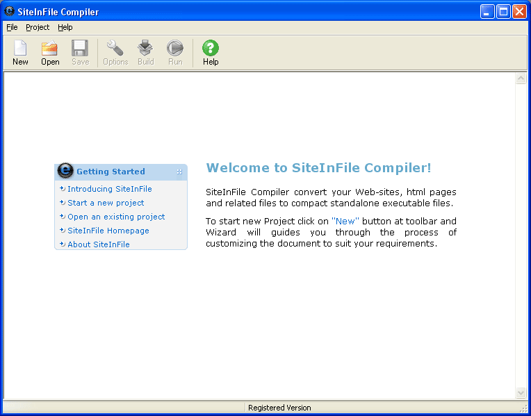 SiteInFile Compiler