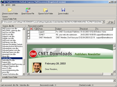 OE-Mail Recovery (Personal License)