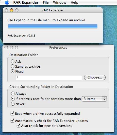 RAR Expander for Mac