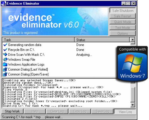 Evidence Eliminator