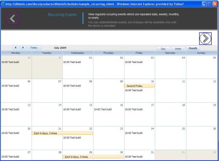 dhtmlxScheduler PRO Edition (Enterprise License)