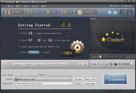 iCoolsoft MP4 Converter