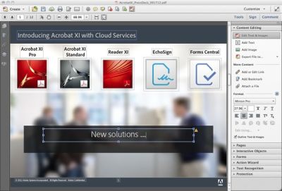 Adobe Acrobat XI Pro(製品版)