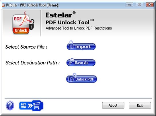 PDF Unlock Tool