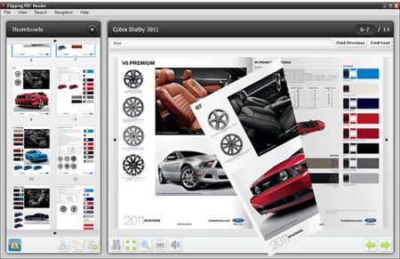 Flipping PDF Reader