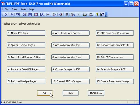 PDFill PDF Tools