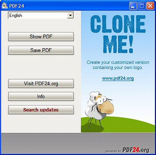 Free PDF24 Creator