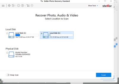 Stellar Photo Recovery for Windows 1-Year Subscription