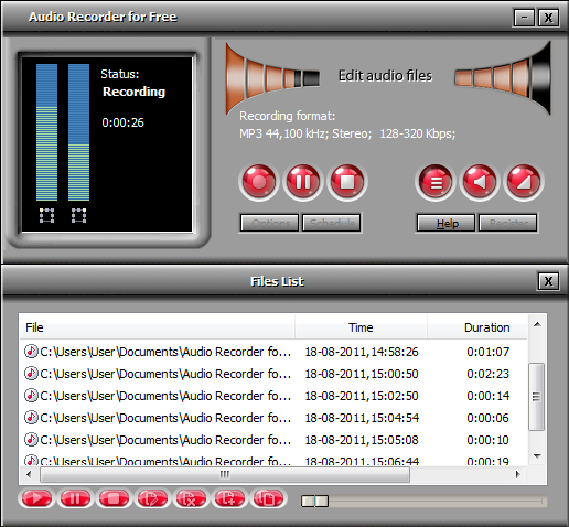 Audio Recorder for Free