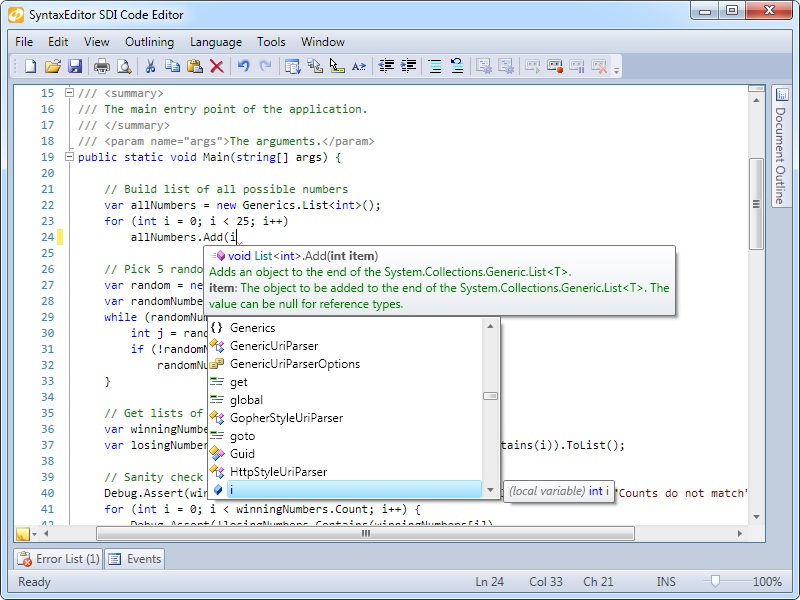 Actipro WPF Studio (Single Developer License)