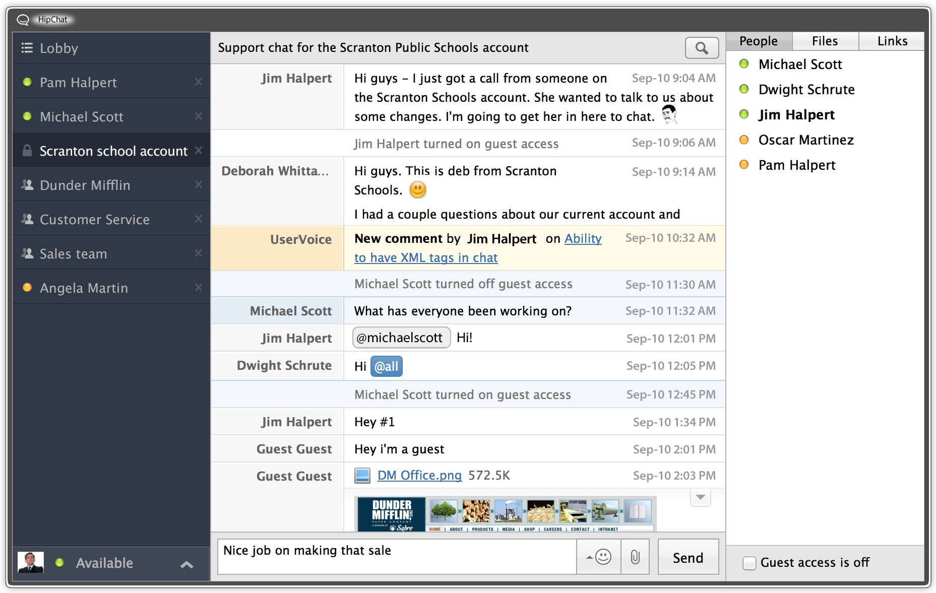 Atlassian HipChat Server (25 users license/12 months)
