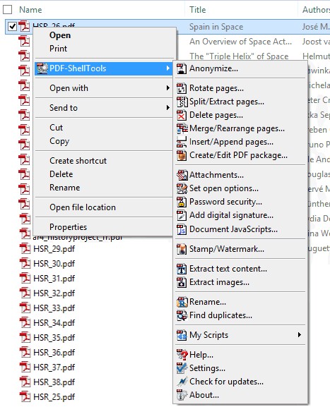 PDF-ShellTools- Personal License