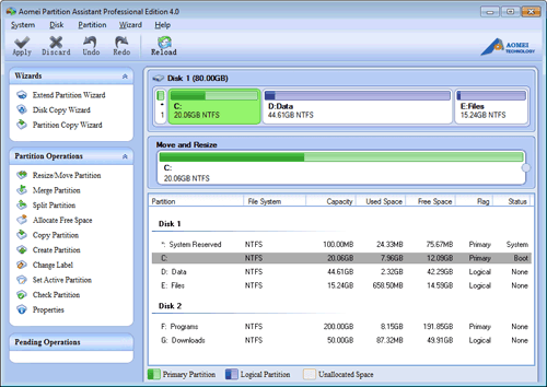 AOMEI Partition Assistant