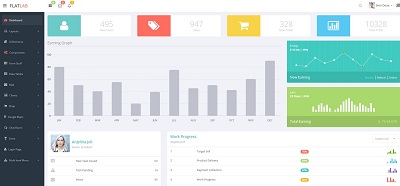 FlatLab - Bootstrap 3 Responsive Admin Template Extended License