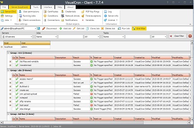 VisualCron 1-Server license (Including 1 year Maintenance & Support Pack)